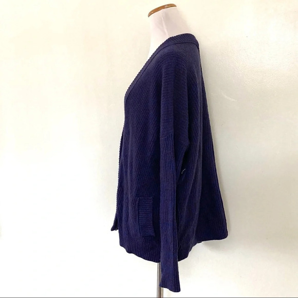 velvet by graham & spencer slouchy cardigan M - Picture 3 of 8